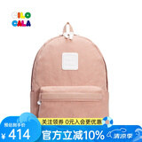CILOCALA双肩包女M+号登山包校园电脑包大容量旅行包上班出游背包帆布书包 GUAVA