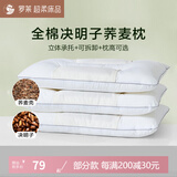 罗莱家纺枕头枕芯单人成人枕床上决明子荞麦呵护枕 草本枕花草枕 【草本呵护+全棉面料】呵护枕 46cm*72cm