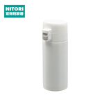 NITORI宜得利家居 家用办公室水杯外出车载大容量通用弹跳盖保温杯 白色 370ml