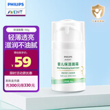 飞利浦新安怡（AVENT）婴儿身体乳宝宝润肤乳儿童宝宝霜全身滋润保湿乳 保湿面霜50g