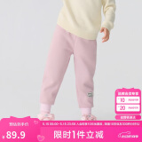 巴拉巴拉儿童长裤男女童加绒裤子2024秋冬束脚休闲裤亲子百搭208424108227