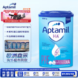 爱他美（Aptamil）德国适度半水解婴儿特殊配方奶粉HA Pre段(0-6个月)800g