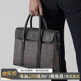 BVP公文包男士商务休闲手提包牛皮单肩斜挎包笔记电脑包公务包送爱人