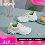 斯凯奇（Skechers）520送女友小白熊女鞋夏季厚底增高老爹鞋熊猫鞋休闲鞋99999863