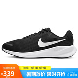 耐克NIKE跑步鞋男子缓震宽版REVOLUTION 7运动鞋FB8501-002黑42