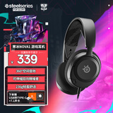 赛睿（SteelSeries）寒冰Nova1有线3.5mm游戏电竞头戴式耳机 AI降噪麦克风FPS7.1环绕声LOL吃鸡CS 适配三角洲行动 高考