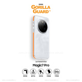 猩球卫士高级感适用荣耀Magic7Pro瓦楞手机壳防指纹超薄行李箱条纹保护套磨砂个性透明外壳商务简约轻奢橙