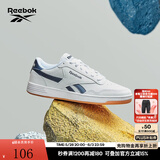 Reebok锐步官方夏男女TECHQUE T经典舒适复古运动休闲小白鞋板鞋 CN3196-藏青色 37.5