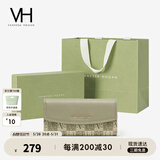 VANESSA HOGAN  VH女包PVC长款钱包小众多功能钱夹复古手拿小包生日礼物送女友 绿色
