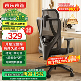 京东京造Z5 Soft人体工学椅 电脑椅办公椅子电竞椅人工力学座椅久坐学习椅