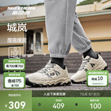 斯凯奇城岚|男鞋夏季户外登山徒步鞋舒适复古运动休闲鞋237692