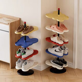 佳立方玄关鞋架多巴胺鞋柜家用入户小型置物架落地简易多层鞋子收纳架