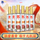 郎酒 顺品郎金盖 浓酱兼香型白酒 45度480ml*6瓶 （非原箱）
