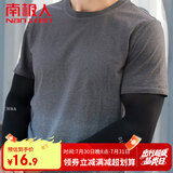 南极人（Nanjiren）三双装冰袖男冰丝防晒袖套骑行男女运动护袖防晒手套