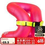 迪卡侬儿童游泳圈腋下加厚浮圈装备救生衣玫粉色适18-30KG 3-6岁713986