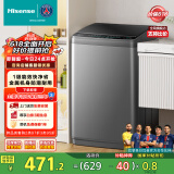 海信（Hisense）波轮洗衣机全自动 8.5公斤大容量波轮健康家用租房宿舍金属机身一级能效HB85DC20以旧换新国家补贴