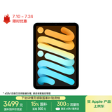 Apple/苹果 iPad mini (A17 Pro) 8.3英寸 平板电脑(256G eSIM版/mini7/MXQ53CH/A)蓝色