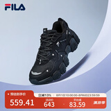 FILA斐乐猫爪鞋女鞋老爹鞋休闲鞋女休闲复古厚底运动鞋 猫爪鞋III代-黑 39