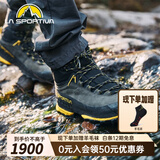 LA SPORTIVA TX5 GTX户外登山鞋重装接近徒步鞋耐磨防滑徒步鞋男女 碳灰/黄 (建议大1码购买) 41