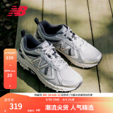 NEW BALANCE NB410官方男鞋女鞋情侣越野户外鞋夏季透气复古休闲运动鞋休闲 浅灰色/银色 宽鞋楦2E MT410KR5 40.5 (脚长25.5cm)