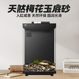 画法几何鱼缸底砂造景石头 梅花玉石1.5斤 米家智能鱼缸专用造景装饰