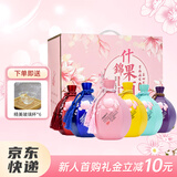 果滋美花果酒 果酒桃花酿女士青梅酒桃花醉低度微醺8度5度甜酒聚餐送礼 混搭款【518ml*6瓶】