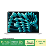Apple/苹果AI笔记本/2024MacBookAir13.6英寸M3(8+10核)16G 512G 银色电脑MXCT3CH/A