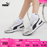 彪马（PUMA）【复古跑鞋】缓震透气轻便运动休闲鞋男女官方R78 373117 白-浅灰-黑色-02 41