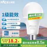 雷士（NVC）LED球泡家用商用大功率灯泡高亮节能14瓦正白光6500K【一级能效】