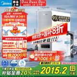 美的（Midea）国家补贴家用0阻垢剂白泽2.0净矿净水器直饮1200G 6年RO反渗透过滤器 矿物质厨下双出水净水机 