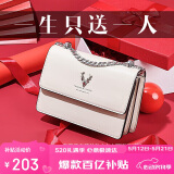 啄木鸟（TUCANO）包包女款2025年牛皮时尚链条小方包单肩斜挎包实用母亲节礼物