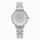 阿玛Armani专柜满天星手表女士牌简约气质时尚防水超薄女表尼 AR1925