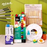 蒙玛特陶泥泥塑粘土手工石塑黏土工具套装风干免烤立体雕塑橡皮泥材料泥塑套装（初入江湖）CS-TNCRJH