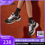 斯凯奇（Skechers）女鞋夏季厚底老爹鞋百搭透气熊猫鞋软底舒适外穿休闲运动鞋11959