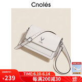 蔻一（Cnoles）包包女包百搭通勤款单肩斜挎小方包高端品牌生日礼物送女友实用