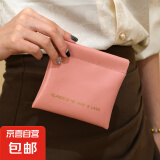 口红包迷你小包旅行化妆包女2024新款便携式轻奢高级化妆品收纳包 樱花粉-【12*11.5cm】