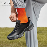 爱步（ECCO）BIOM运动鞋 经典户外跑步鞋男鞋明星同款 健步C091504 HL 黑色（牛皮革）09150450659 43