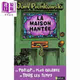 预售 【法文版】鬼屋立体书 波兰插画师Jan Pienkowski 万圣节 LA MAISON HANTEE 法文原版 Jan Pienkowski 惊悚立体书