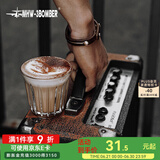 MHW-3BOMBER【胖东来爆款】轰炸机咖啡玻璃杯澳白拿铁杯拉花水杯dirty小杯子 Wright系列-280ml