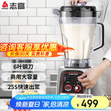 志高（CHIGO）豆浆机早餐店用食堂用磨浆机大容量破壁机现磨免滤全自动豆浆机 无加热 8L LN-198