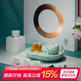 万仟堂（Edenus）茶具高档整套茶具茶盘平安功夫茶具水果茶具套装 茶壶茶杯茶海