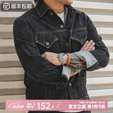 马登工装 复古TYPE III经典原色牛仔夹克机车修身外套男潮 牛仔蓝 L