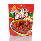 舜华干香酱板鸭湖南特产临武鸭过节送礼整鸭香辣熟食鸭肉零食小吃卤味 【解馋尝鲜】充氮香辣鸭肉62g*1包（赠品赠完即止）