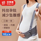 贝莱康（balic）孕妇托腹带孕中期护腰带孕妇专用怀孕期拖腹孕晚期