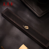 美真香 祥云黑檀木线香檀香炉 香炉熏香香薰摆件卧香盒家用摆件