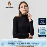 Hush Puppies暇步士女装秋中高领长袖打底衫T恤 188黑色 XS