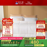 富安娜 FB0007 100%新西兰羊毛 80支纯棉面料加厚被约6.4斤152*210cm 白