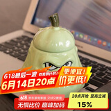 贝瑟斯马克杯窝瓜陶瓷杯趣味搞怪创意个性礼物杯子带盖夏季咖啡杯水杯子