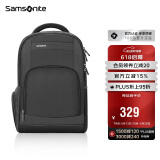 新秀丽（Samsonite）电脑包双肩包商务背包笔记本包休闲都市36B*09010黑色15英寸