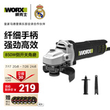 威克士850W角磨机WU818手持切割机打磨机抛光机手砂轮磨光机
